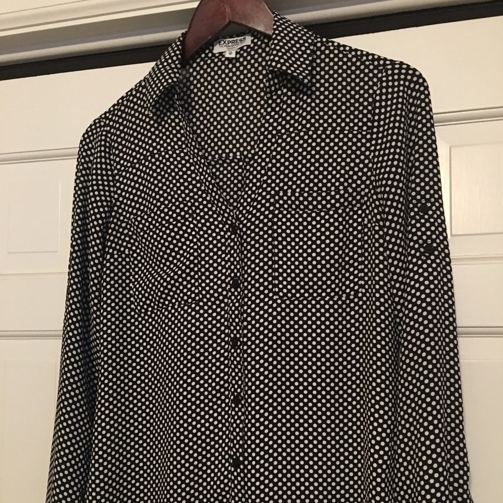Express Portofino long sleeve blouse